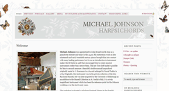 Desktop Screenshot of michaeljohnsonharpsichords.com